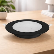 Horoz 016-068-0012 Aura Prizma 12w Siyah 6400k Led Armatür - H-016-068-0012-0103