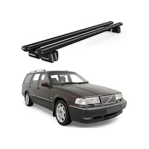 Pençe Volvo V90 Sw 1997-1999 Uyumlu Siyah Ara Atkı Port Bagaj Tavan Barı
