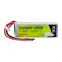 Power-xtra Px2200hp4s - 4s1p - 14.8v 2200 Mah Li-polymer Pil -30c