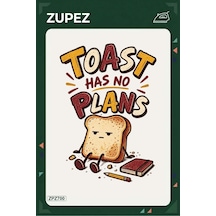 Zpz700 Toast Has No Plans Ütüyle Uygulanabilir Transfer Baskı - 911529707