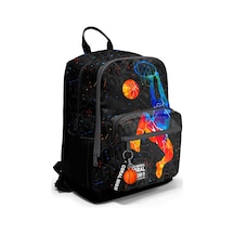 Coral High Gri Basketbol Desenli Okul Sırt Çantası 23643