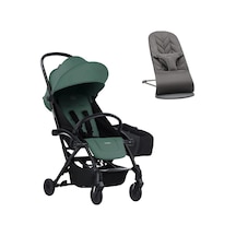 BabyBjörn Bliss Ana Kucağı Petal Woven Anthracite & Bumprider Connect³ Black-Olive Bebek Arabası - Yan Düzenleyici Çanta BabyBjörn Bliss Ana Kucağı Petal Woven Anthracite & Bumprider Connect³ Black-Olive Bebek Arabası - Yan Düzenleyici Çanta