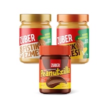 Züber Peanutzilla X1+ Original Fıstık Ezmesi X1 + %100 Fıstık Ezmesi X1