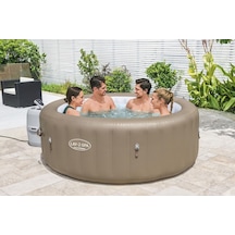 Lay-z-spa 60017 Palm Springs Airjet Şişme Spa Havuzu, 4-6 Kişilik Krem