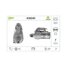 Mercedes S320 W221 Mars Motoru 2006-2013 Valeo 438240