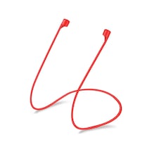 Airpods 4.nesil/anc Manyetik Mıknatıslı Kulaklık İpi Kırmızı Airpods 4 İle Uyumlu Kılıf - Kırmızı