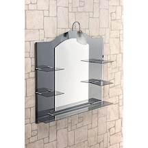 Funda Çift Raflı Füme 74x80 Çok Renkli