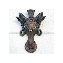 Koç Keçi Kafası Tanrı Pan Maske Otantik Mask Polyester Duvar Süsü (494204072)