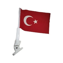 Plastik Bayrak Direği 40cm Bayrak Dahil