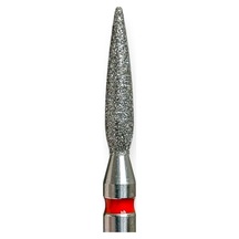 Kmiz Elmas Manikür Törpü Ucu 10mm Sivri Ateş Model Kırmızı 0.21 118863