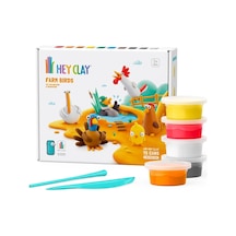 Hey Clay Hava İle Kuruyan Kil 15'li Kutu - Çiftlik Kuşları