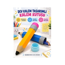 Dev Kalemlik Karışık Renkler Çok Renkli