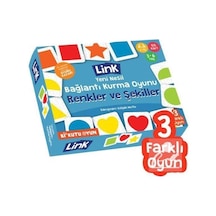 Link Yeni Nesil Bağlantı Kurma Oyunu Renkler ve Şekiller.