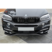Bmw X5 Tampon Ön Ek, Parlak Siyah, Abs Plastik,f15 Lip