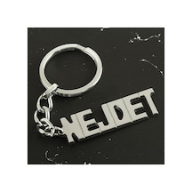 Nejdet - 928 - - Nazblsmm - İsimli Anahtarlık Çok Renkli