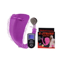 Hızlı Express C-String Uzaktan Kumandalı G String Titreşimli Vibratör Külotu Iç Giyim