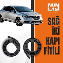 Renault Megane 4 Hatchback Sağ Ön Ve Arka Kapı Fitili-a Kalite-numlas-nm7075