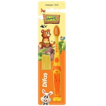 Difaş Diş Fırçası Çocuk Animals Soft-turuncu