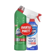 2 Adet Domestos Ultra Çamaşır Suyu 750 Ml + Domestos Köpük Gücü Beyaz Sabun 450 Ml Diğer