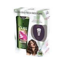 Gliss 525 ml Şampuan Bio-tech Restore + Tarak Set