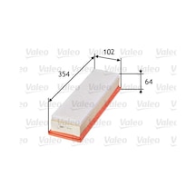 Valeo Hava Filtresi Süngerli Peugeot P206 98 12 P307 03 07 Cıtroen C4 04- 1.4 16v Tu3 585311 1444.tl 1444.fc 1444.cq 1444.cr