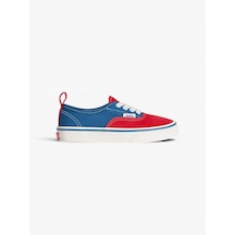Vans Authentic Elastic Lace Unisex Çocuk Kırmızı Spor Ayakkabı - Vn000vac