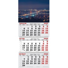 2026 Yılı Gemici Takvimi ---istanbul Gece Işıkları