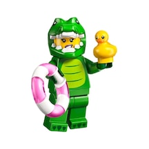 71051 Minifigures Hayvanlar Seri 28 Crocodile Costume