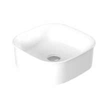 Serel Nita Köşeli Tezgah Üstü Lavabo - Beyaz - 2061dxs110h