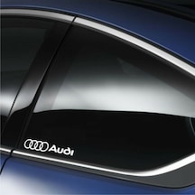 Audi Araba Arka Cam Araç Sticker Yapıştırma 2Adet
