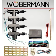 Wöbermann Merkezi Kilit Sistemi 4 Kapı, Sessiz Motor, Evrensel Uyum