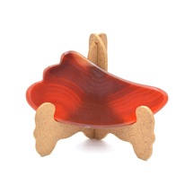 013 Hakiki Doğal Kırmızı Akik Taşı Gua Sha Yüz Bakımı