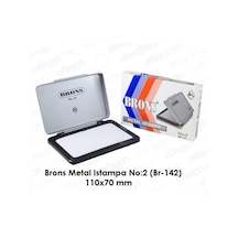 Brons Istampa Metal No 2 11X7 Br-142 12 Adet