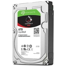 Seagate Ironwolf 8tb 7200rpm 256mb Sata3 St8000vn004 Nas Hdd Resmi Disti Garantili Diğer