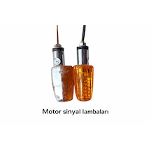 Motosiklet Cg Kuba Model Nikel Sinyal 2 Adet