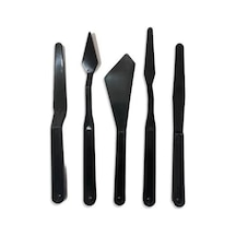 Mey İthalat Rich Siyah Spatula Seti 5 Parça