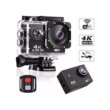 Ultratekno Kask Kamerası 170 Derece 16 Mp 4k Ultra Hd Wifi Aksiyon Kamerası Kumandalı Kamera