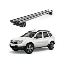 Pençe Dacia Duster 2010-2014 Uyumlu Gri Ara Atkı Port Bagaj Tavan Barı