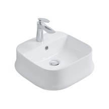 Paluci Simay Plus White Lavabo Sırlı