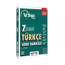 Yargı Ders Arkadaşım 7.sınıf Yıl Boyu - Türkçe Soru Bankası Kolay-orta - 2026
