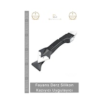 Ürün Fayans Banyo Mutfak Silikon Derz Kazıyıcı Sıyırıcı Uygulayıcı 3 İn 1 Aparat