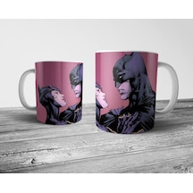 Pixxa Batman Catwoman Kupa Bardak Model 3