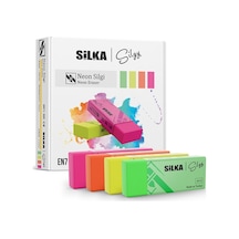 Silka Öğrenci Silgisi Neon 20 Li Art.2