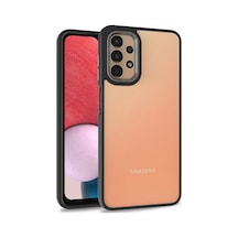 Zore Galaxy A13 4g Kılıf Ogaa Flora Kapak - Siyah