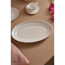 Karaca Minerva Kayık Tabak 30 Cm Beyaz