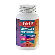Dmp Glucosamine Chondroitin Msm Hyaluronic Acid Collagen 180 Tab.