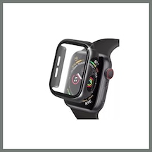 Bezos Watch 41mm Uyumlu Camlı Kasa Ekran Koruyucu - Siyah Mmbz
