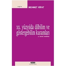 20.Yüzyılda Dilbilim Ve Gösterge 2- Yapı Kredi Yayınları