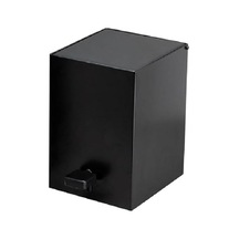 Tr Pedallı Kare Çöp Kovası 3 Lt Siyah 262x245x180 Mm Kovası Tek Ebat Ba4055 033 Al6-al6