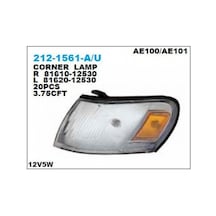 Sinyal Lambası Corolla 1993-1995 Çıkıntılı Sarı Duylu Sol Oem No:81620-12530 Adet